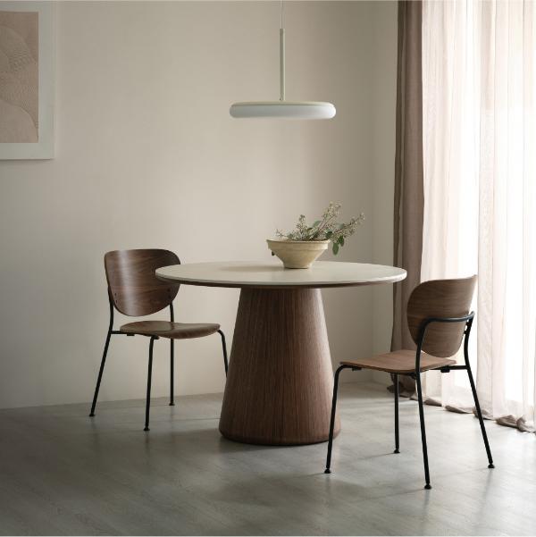 필즈 세라믹 원형 식탁 1100폭