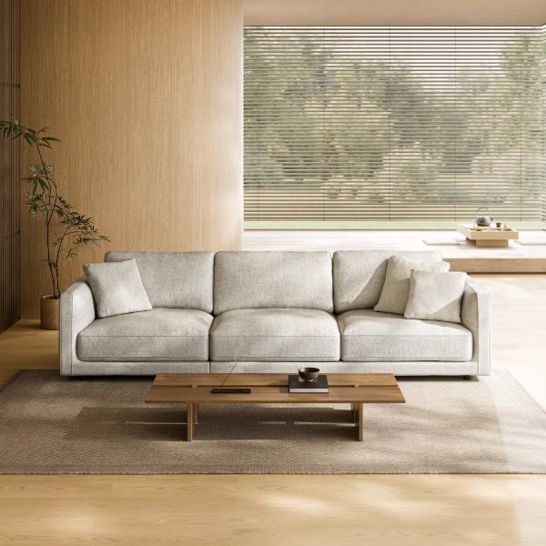 파베 4인 소파(패브릭)